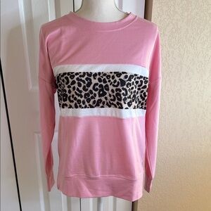 Freestyle Pink Crewneck Top